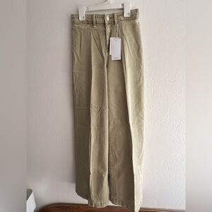 Mango Wide Leg High Waist Full Length Jeans